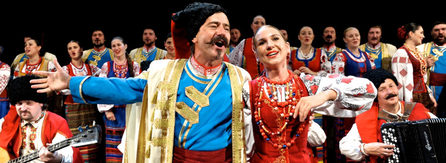 Кубанский казачий хор в Омске 2015